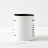 Funny Insurance Appraiser Definition Geschenke Tasse (Zentrum)