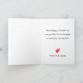 Funny Internet Love Anniversary Valentines Day Karte (Innenseite)