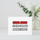 Funny Internist Shirts und Geschenke Postkarte (Stehend Vorderseite)