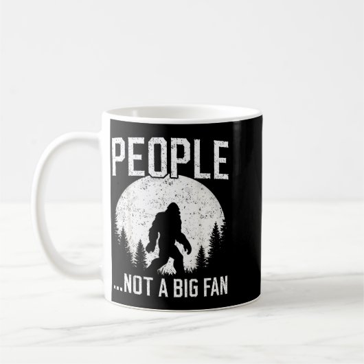 Funny Introvert Bigfoot People Not A Big Fan Dad J Kaffeetasse (Links)