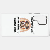 Funny Introvert Dog Lover Quote Samsung Galaxy Hülle (Rückseite (Horizontal))