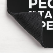 Funny Introvert Ich mag keine gesprächigen Leute s Mousepad (Ecke)