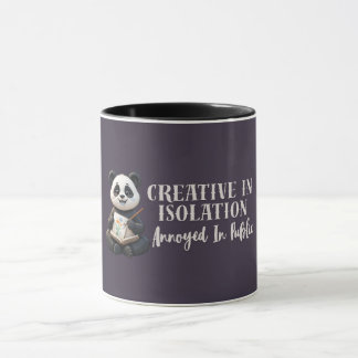 Funny Introvert Panda Mug – Creative in Isolation Tasse