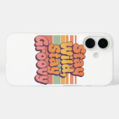 Funny Introvert Social Anxiety Club Quote Case-Mate iPhone Hülle (Rückseite (Horizontal))