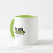 Funny Introvert "Social Anxiety" Quote Tasse (Vorderseite Links)