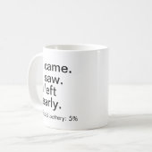 Funny Introvert Tasse (Vorderseite Links)