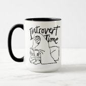 FUNNY INTROVERT TIME TASSE (Links)