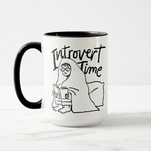FUNNY INTROVERT TIME TASSE (Links)