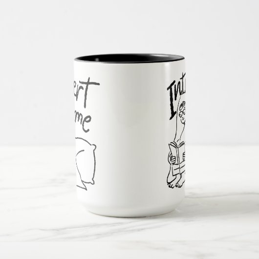 FUNNY INTROVERT TIME TASSE (Zentrum)