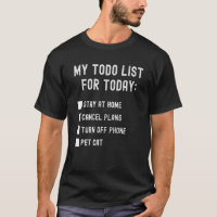 Funny Introvert Todo List