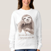 Funny Introvertieren antisozialen Spaß Wasserfarbe Sweatshirt (Vorderseite)