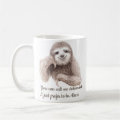 Funny Introvertieren antisoziales Zitat Wasserfarb Kaffeetasse (Links)