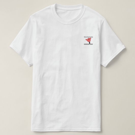 Funny Introvertierte Spaß T-Shirt mit Handzeichen (Design vorne)