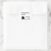 Funny Introverts Unite Sticker (Tasche)