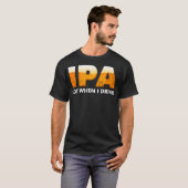 Funny IPA viel wenn ich Bier trinke T-Shirt (Vorne ganz)