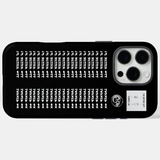 Funny iPhone Case (Rückseite (Horizontal))