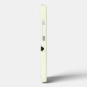 Funny iPhone Case mit Frog Playing Guitar (Rückseite / Links)