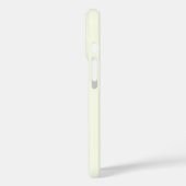 Funny iPhone Case mit Happy Duck - Custom Text (Rückseite / Links)