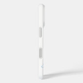 Funny iPhone Case mit Stork Carry Baby (Rückseite / Rechts)