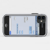 Funny iPhone-Wal-Nachricht Case-Mate iPhone Hülle (Rückseite (Horizontal))