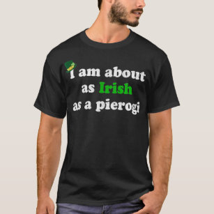 Funny Irish als Pierogi Irland Polen Polen T-Shirt