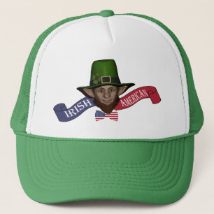 Funny Irish American St Patrick's Day Truckerkappe