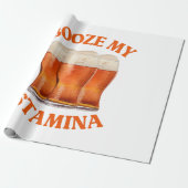 FUNNY IRISH BIER GESCHENKPAPIER (Ungerollt)