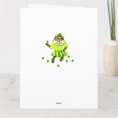 Funny Irish Birthday Karte (Rückseite)