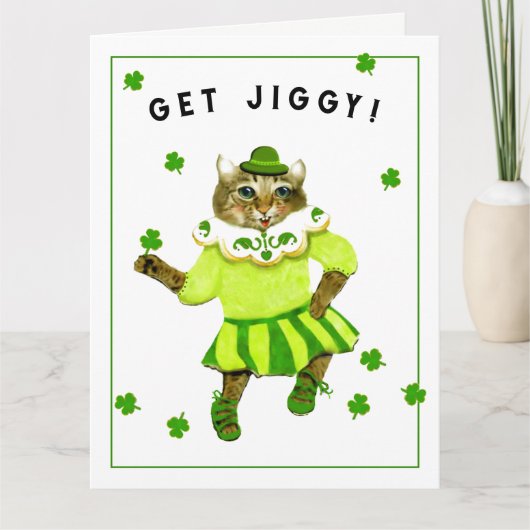 Funny Irish Birthday Karte (Vorderseite)