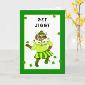 Funny Irish Birthday Karte (Gelbe Blume)