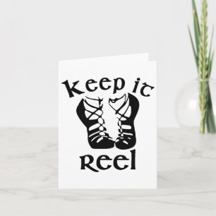 Funny Irish Dance Girls and Womens Gift - Behalt I Karte