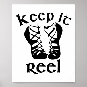 Funny Irish Dance Girls and Womens Gift - Behalt I Poster