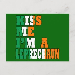 Funny Irish Drink Sprichwort Postkarte