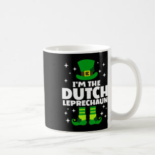 Funny Irish Dutch Leprechaun Happy St Patricks Day Kaffeetasse