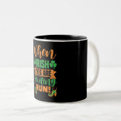 Funny Irish Eyes Tasse (VorderseiteRechts)