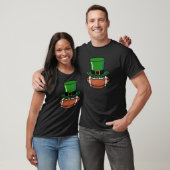 Funny Irish Football Leprechaun St Patrick’s T-Shirt (Unisex)