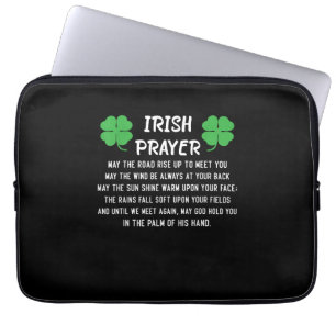 Funny Irish Gebet Mai Aufstieg zur Meet Yo Laptopschutzhülle