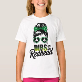 Funny Irish Girl St Patricks Day Kleeblatt T-Shirt