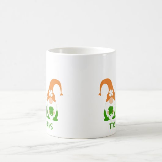 Funny Irish Gnomes Kaffeetasse (Mittel)
