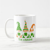 Funny Irish Gnomes Kaffeetasse (Links)