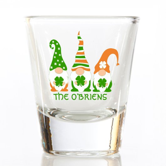 Funny Irish Gnomes Schnapsglas