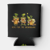 Funny Irish Gnomes Shenanigans St Patrick's Day Dosenkühler (Vorderseite)