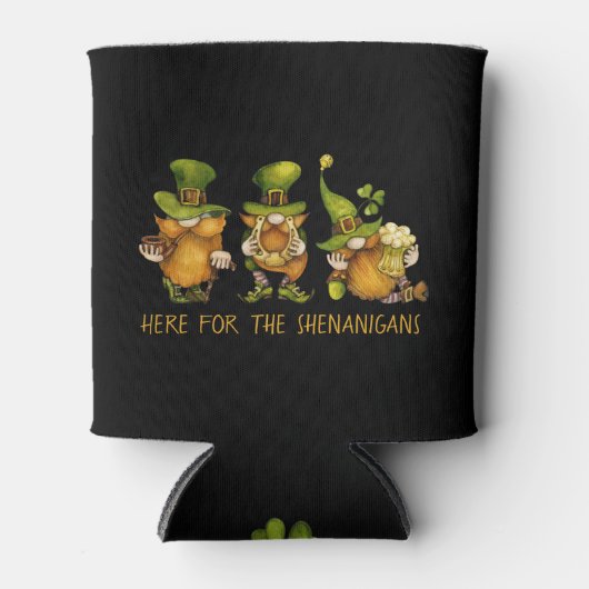 Funny Irish Gnomes Shenanigans St Patrick's Day Dosenkühler (Vorderseite)