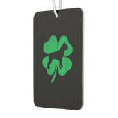 Funny Irish Kleeblatt Leaf Boston Terrier Autolufterfrischer (Links)
