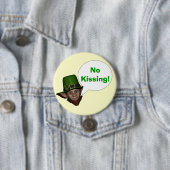 Funny Irish Leprechaun Button (Beispiel)