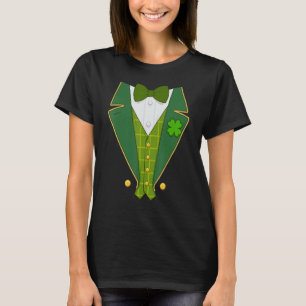 Funny Irish Leprechaun Kostüm Tuxedo Für St. Patr T-Shirt