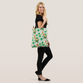 Funny Irish Leprechaun Pattern Tasche (Am Model)