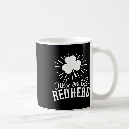 Funny Irish St Patricks Day Kleeblatt Dibs On R Kaffeetasse (Rechts)