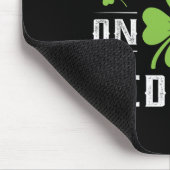 Funny Irish St Patricks Day Kleeblatt Dibs On R Mousepad (Ecke)