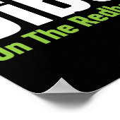 Funny Irish St Patricks Day Kleeblatt Dibs On R Poster (Ecke)